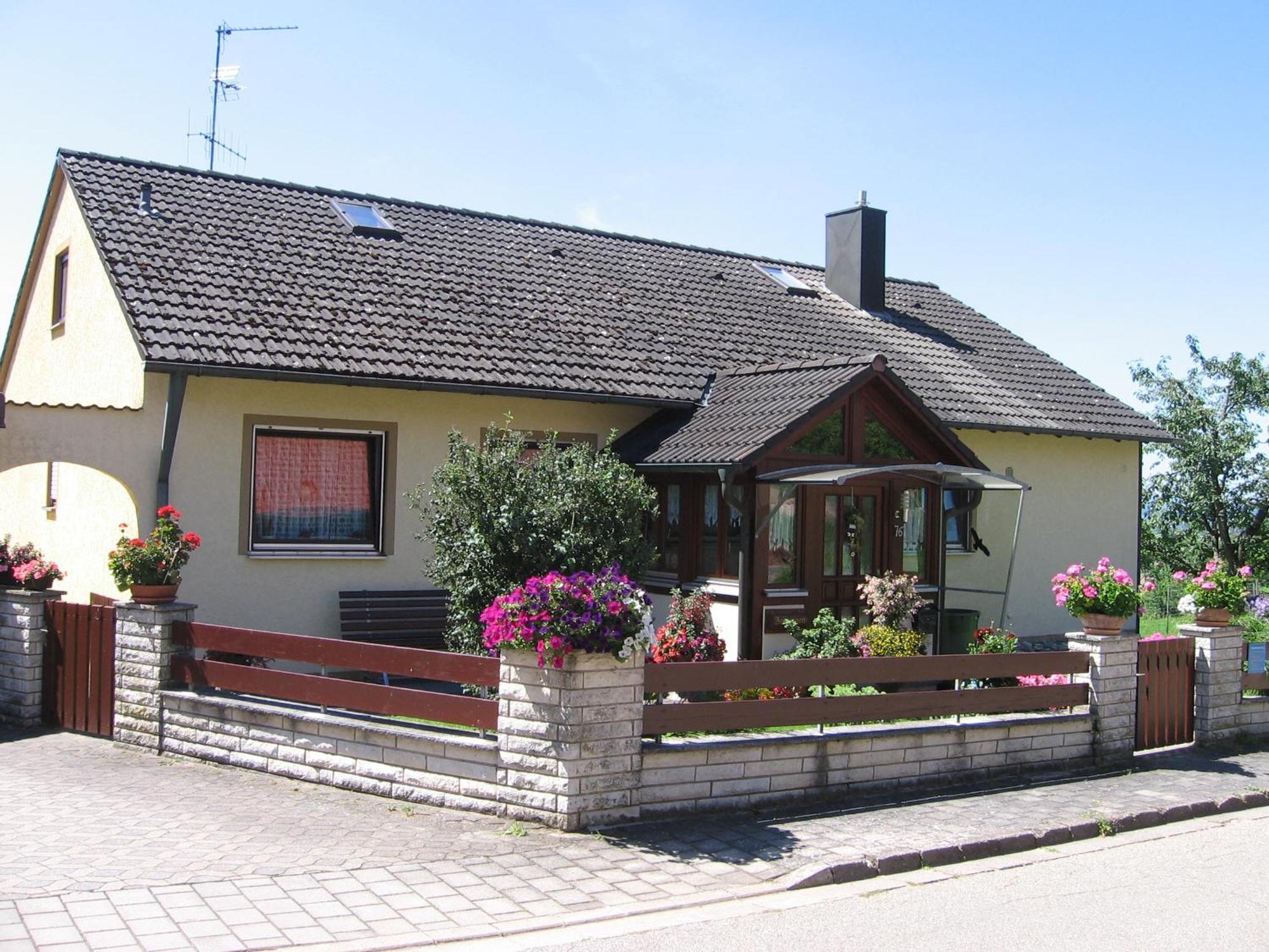 Ferienwohnung Werner Mit Terrasse Haundorf Extérieur photo
